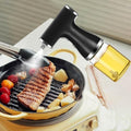 Electric Oil Sprayer, 9oz/260ml Glass Bottle, Black