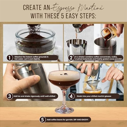 Espresso Martini Gifts Kit - Anniversary and Birthday Gifts for Women