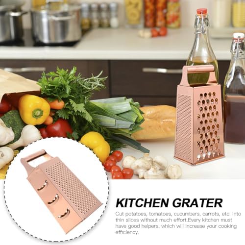DOITOOL Professional Cheese Grater, Box Grater for Cheese Stainless