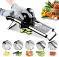 Weltonhm Mandoline Slicer for Kitchen, Mandolin and Julienne for Vegetables