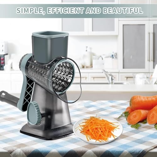 Rotary Cheese Grater with Handle