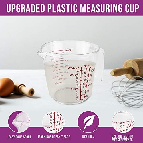 Measuring Cups and Spoons Set 11 Piece. Includes 10 Stainless Steel