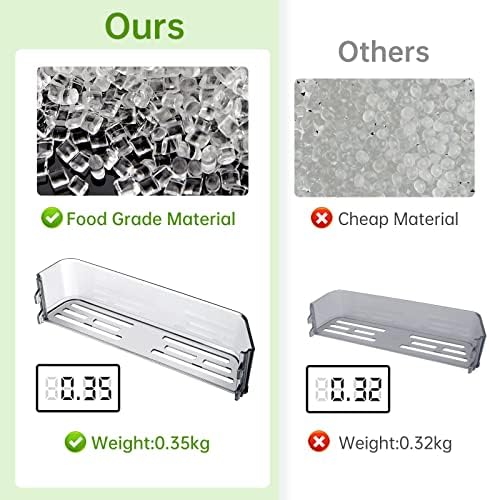 [2026] Upgrade W10887799 W10671656 W10795606 Refrigerator Door Shelf