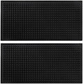 BARsics 12"x6" PVC Bar Service Mat, Non-Slip Petite Cocktail and