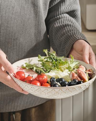 getstar Pasta Bowls, Large Salad Serving Bowls (9.2 inch/42 oz)