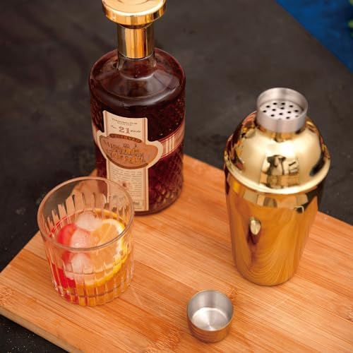 JNWINOG 12Pcs-Cocktail Shaker Set Stainless Steel Bartending Kit