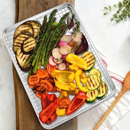 Leonyo Baking Pan with Lid Set of 4, 121⁄3 x 93⁄4 x 2 Inch Rectangular