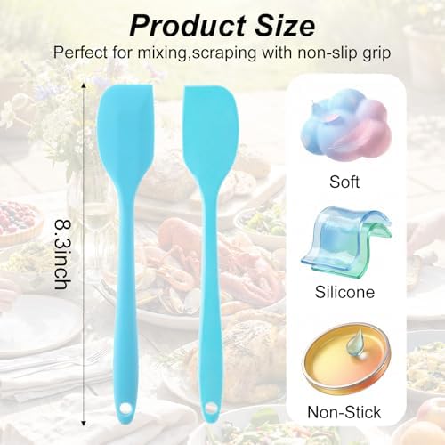 36-Piece Mini Silicone Spatula Set, 8.3 Inch
