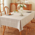 TruDelve Rustic Square Tablecloth 70 x 70 Farmhouse Outdoor Picnic