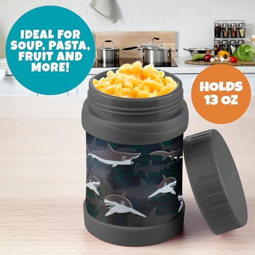 Bentology Insulated 13Oz Food Jar for Kids- Hot or Cold Food, Soups
