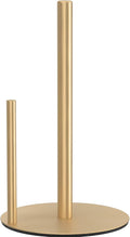 Paper Towel Holder Gold, Premium Stainless Steel Kitchen Roll Dispenser by niffgaff