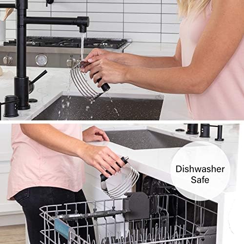 Spring Chef Large Dough Blender For Baking - Durable Pastry Blender