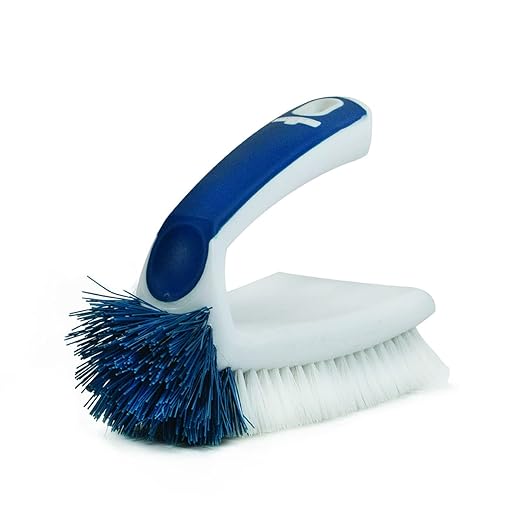 Unger Multi-Purpose Counter and Fixture Scrub Brush, Non-Slip Small Household by Unger