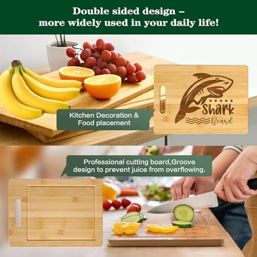 Shark Charcuterie Boards, Shark Board for Man, Funny Charcuterie