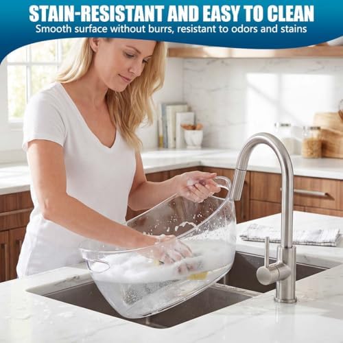 OBTANIM Clear Acrylic Ice Buckets Large Champagne Drink Cooler Storage