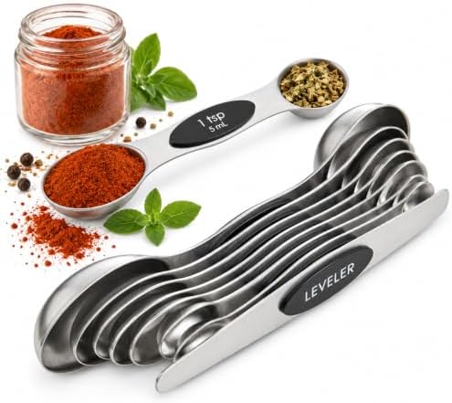 Mrs. Anderson’s Baking Dual-Sided Magnetic Measuring Spoons and