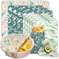 9-Pack Beeswax Food Wraps, 5S 3M, 1L