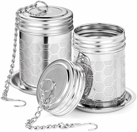 2 Pack Tea Infusers For Loose Tea, 304 Stainless Steel, 2 Inch