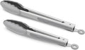 2 Pack Silicone Kitchen Tongs – 9" & 12" Set, Heat Resistant up to 500°F by ALLWIN-HOUSEWARE