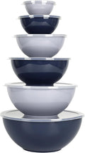 BoxedHome BPA Free Plastic Round Mixing Bowl by BoxedHomeProducts