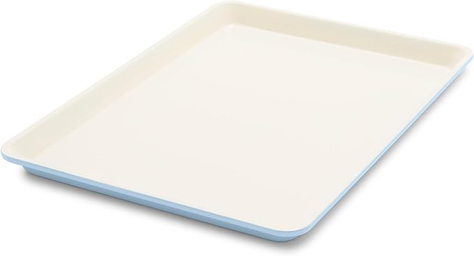 GreenLife Bakeware 18” x 13” Half Cookie Sheet Baking Pan, Non-Toxic PFAS-Free by GreenLife