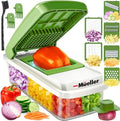 Mueller Vegetable Chopper Mandoline Slicer with Container