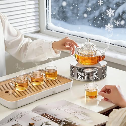 Tea Warmer Petals Silhouette, 2 Pack