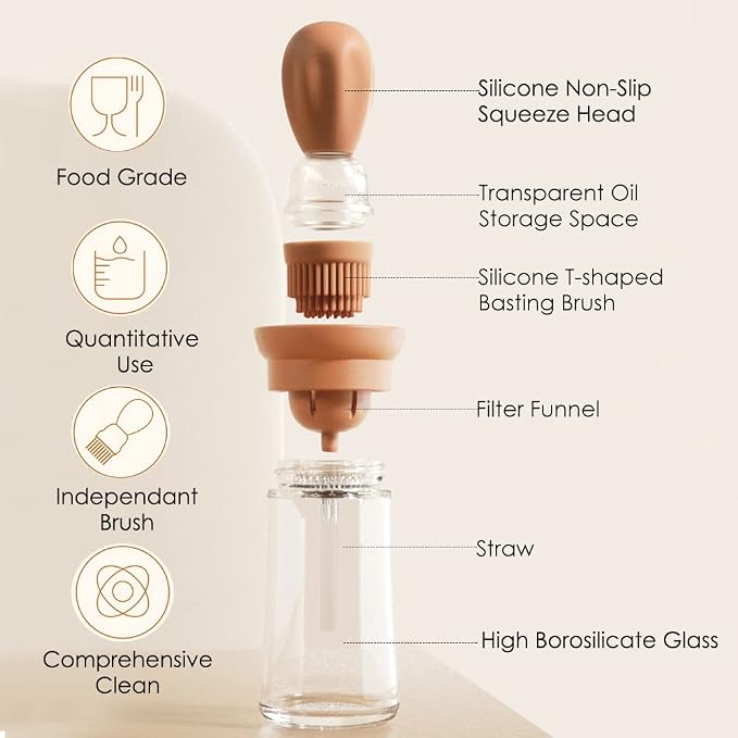 Oil Dispenser with Brush - Image 3