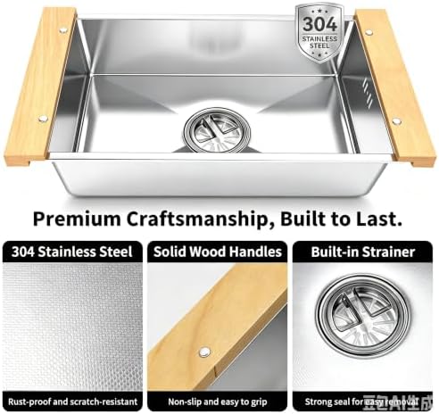 Over-the-Sink Colander and Dish Basin Combo