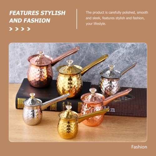 Xmas Stainless Steel Milk Frothing Pitcher 200ml with Narrow Spout