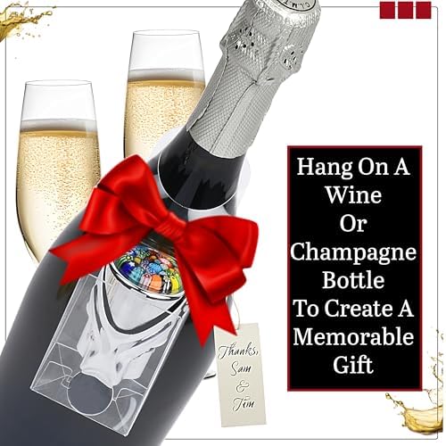 Wine Stopper & Champagne Stopper All In One - Patented Seal, Preserves