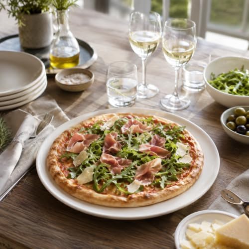 Villeroy & Boch Artesano Original Pizza Plate, Creamy White, 12.5 Inch