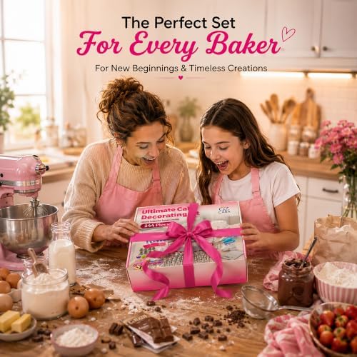 Baking Decoration Kit – with Premium Digital scale, Complete 244-Piece