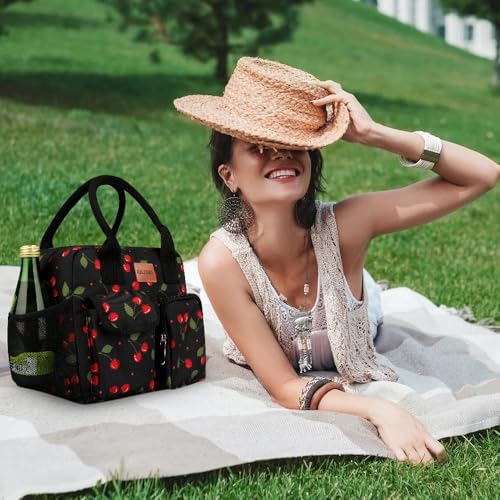 BALORAY Lunch Bag, Cherry, L