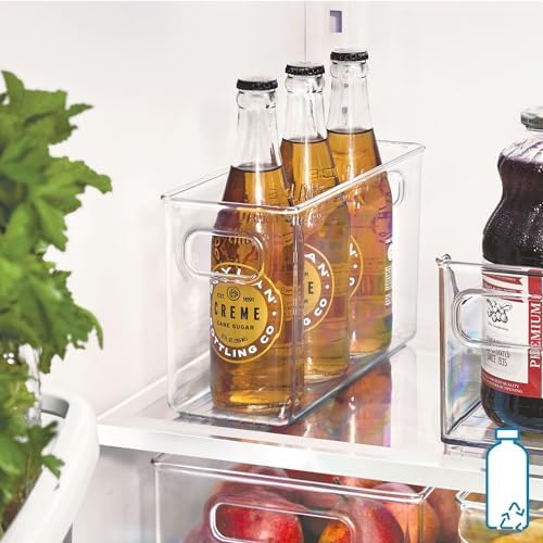 iDesign Slim Storage Bin, Tall Narrow