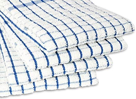 AMOUR INFINI Kitchen Towels Set of 4 - Highly Absorbent, Super Soft
