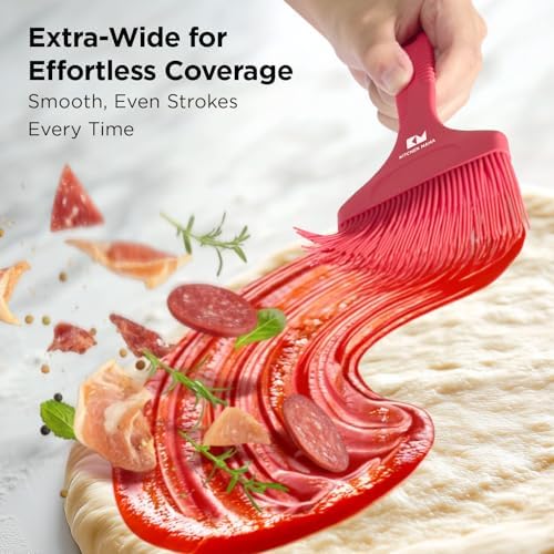 Kitchen Mama Platinum Silicone Pastry & Basting Brush Set