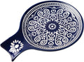 Ceramic Spoon Rest, Cooking Spoon Holder for Kitchen Counter/Stove