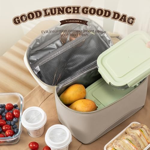 LOVEVOOK Insulated Lunch Box for Women