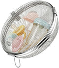 Round Stainless Steel Dishwasher Silverware Basket