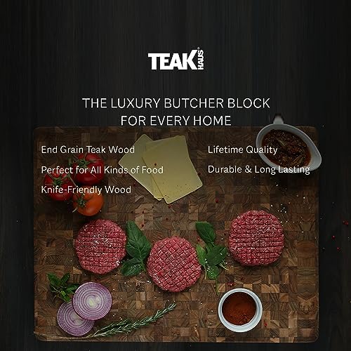 Teakhaus Extra Large End Grain Butcher Block