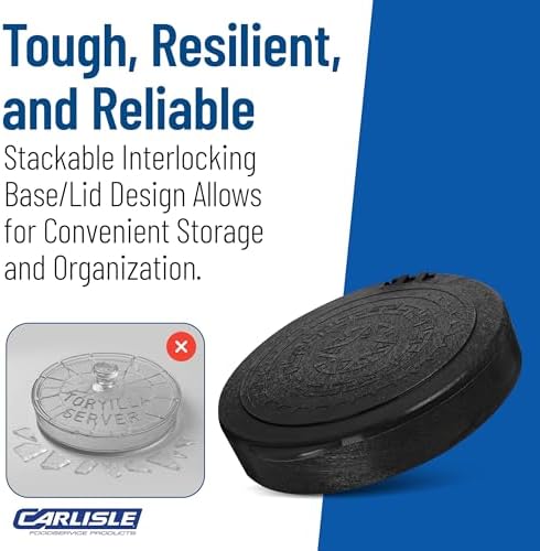Carlisle FoodService Products 071003 Insulated Hinged Tortilla Server