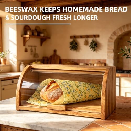 Beeswax Wraps for Food, XL, 19 x 23 Inch