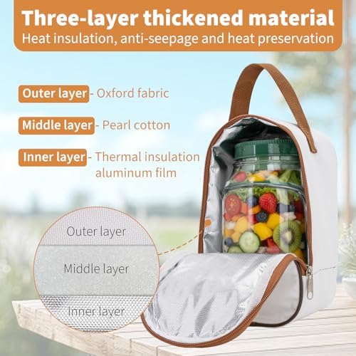 2 PCS Storage Bag Compatible with Salad Pod 4.5 Cups, Bag Only