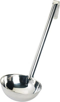Winco One Piece Stainless Steel Ladle, 24 Ounce by Winco