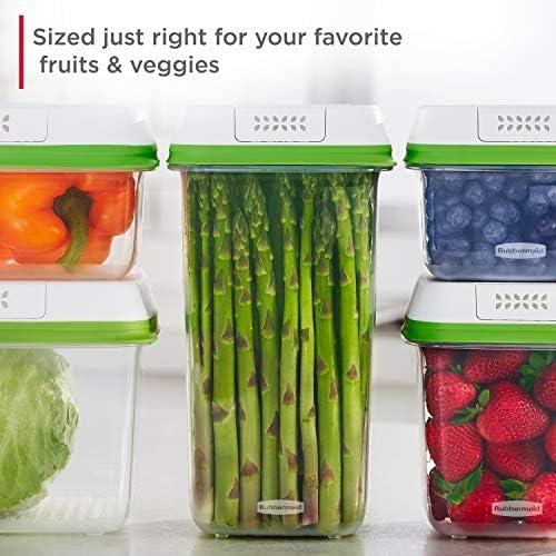 Rubbermaid® FreshWorks Produce Saver, 4 Piece Set