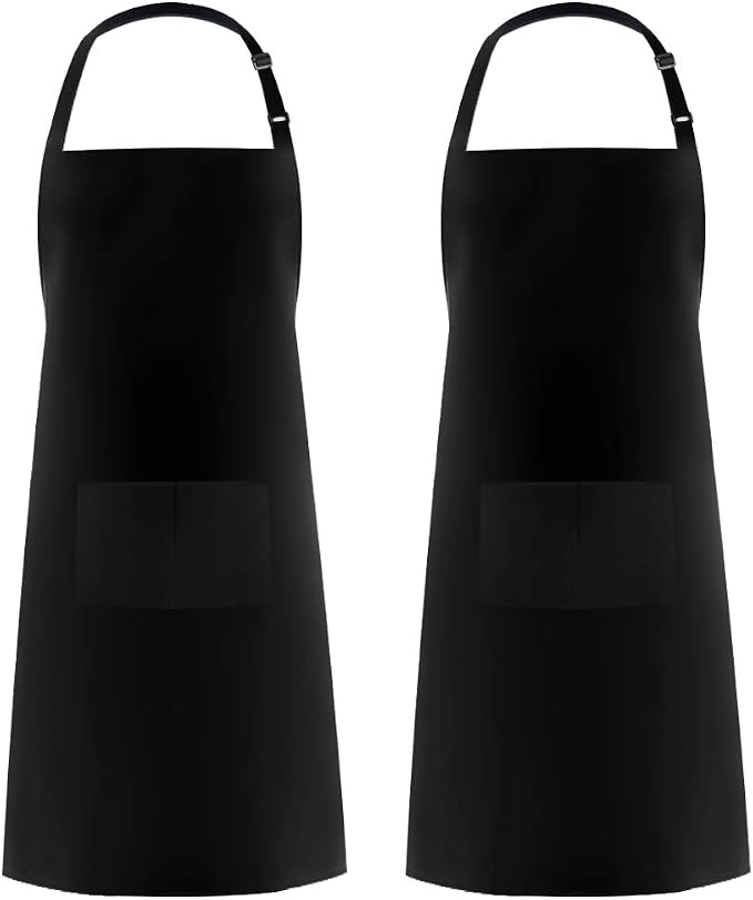 Syntus Apron for Men Women, Adjustable Cooking Kitchen Chef Aprons by Syntus