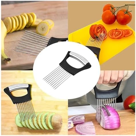 Onion Holder Slicer Cutter Vegetable Chopper,Compatible For Tomato