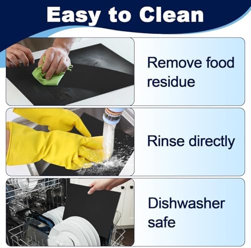 4PCS Heat Resistant Baking Mat Compatible with Midea Flexify 26.4QT
