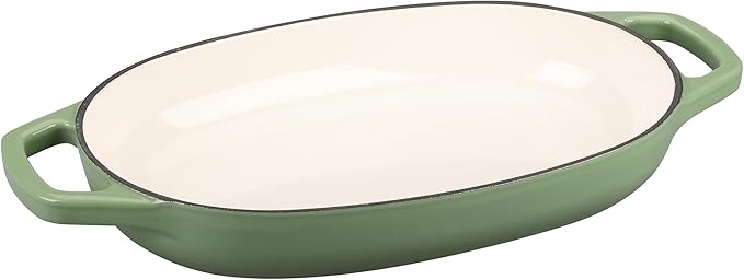 EDGING CASTING Enameled Cast Iron Oval Dutch Oven Pot - Image 4